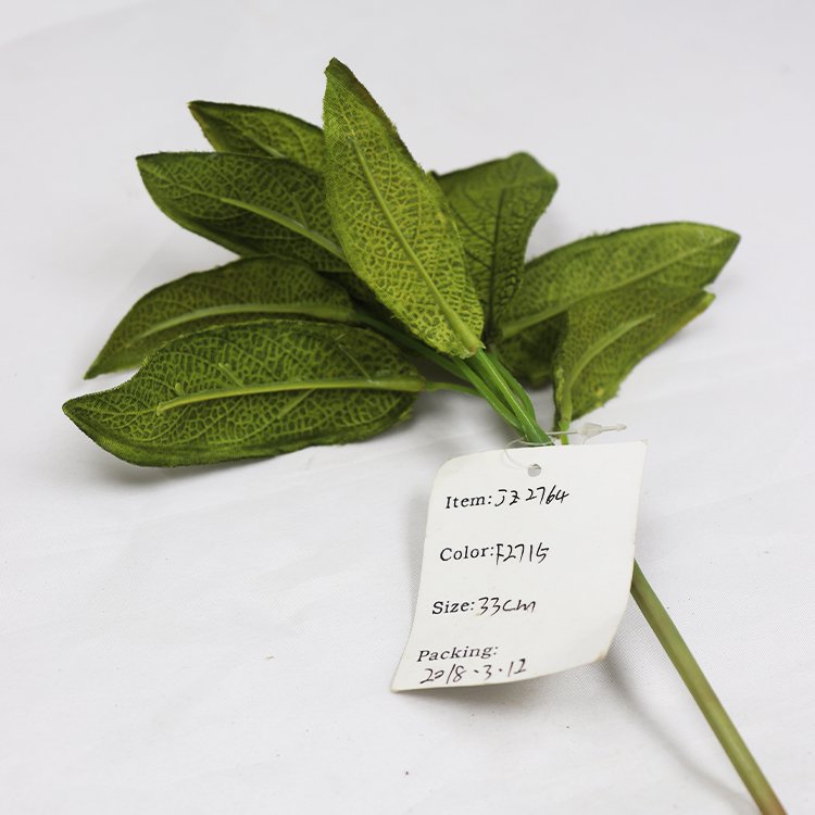 High Quality 33cm Artificial Plants Flowers 14 Groups Leaf Rat Tail Grass Valentine's Day Graduation Decorative Artificial
