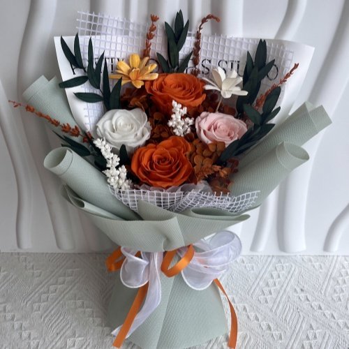 New products Preserved Flower Bouquet Wholesale Rose Creative Flower Valentine's Day Gift For Girlfriend