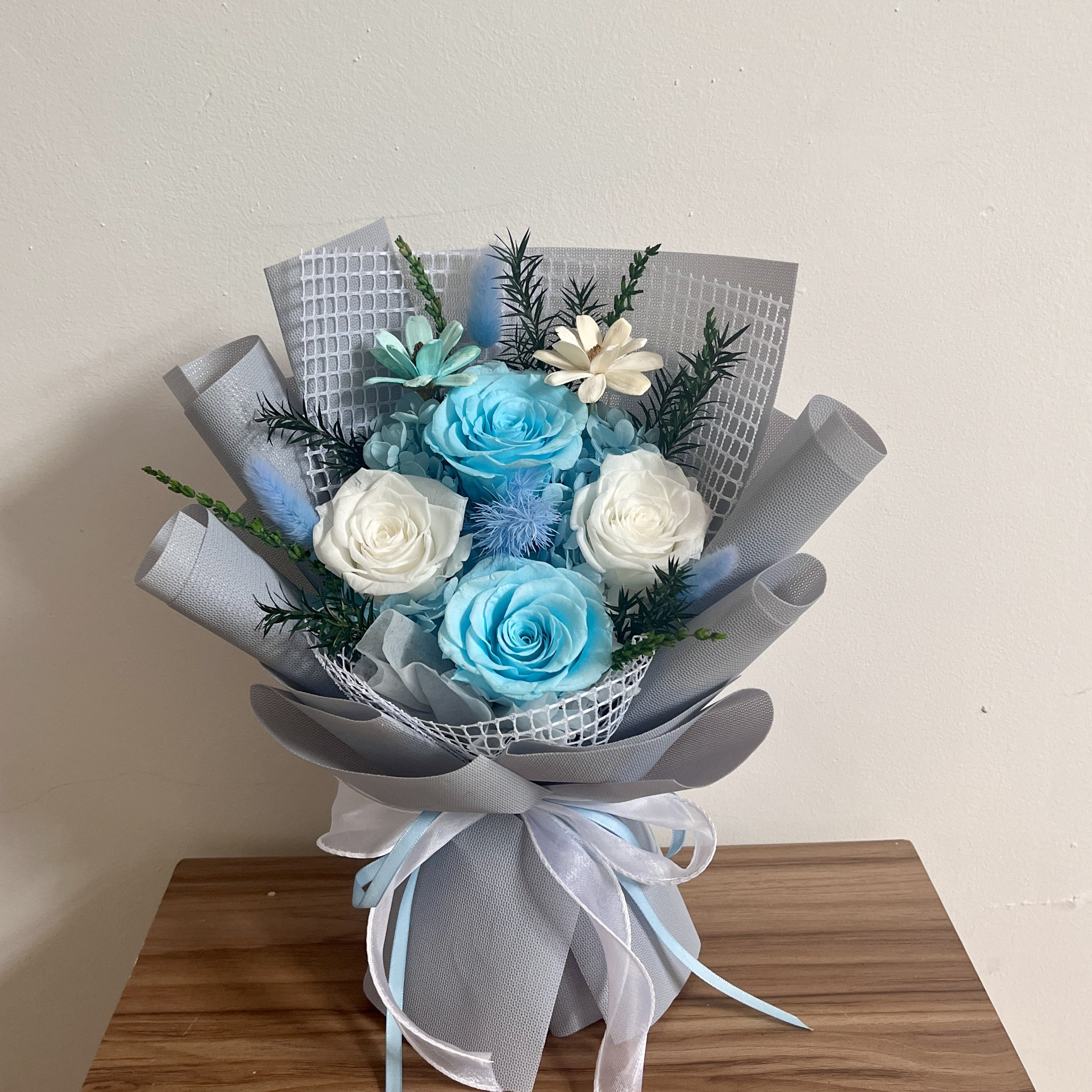 New products Preserved Flower Bouquet Wholesale Rose Creative Flower Valentine's Day Gift For Girlfriend