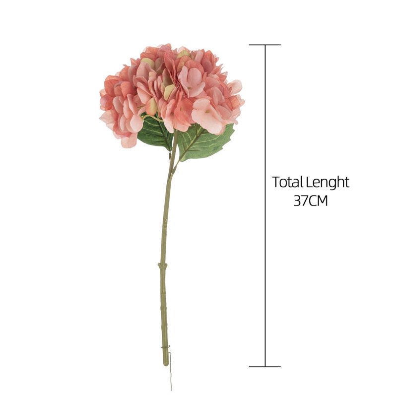 MW52665 CALLA Hydrangea Artificial Flower Preserved Hydrangea Hydrangeas Flowers Faux wedding Decoration Silk Material By Hand