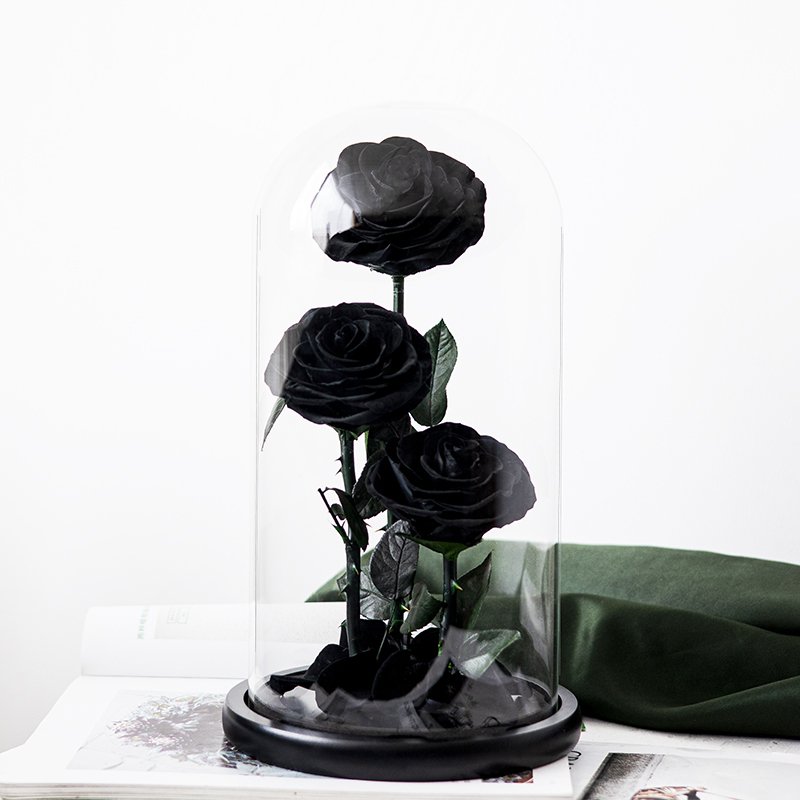 Life After Life Theme Preserved Flower Ornaments For Valentine's Day Wedding Decoration flowers Anniversary Gift