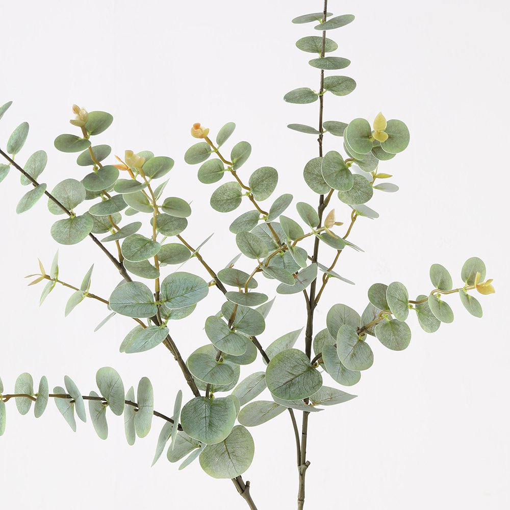 fake eucalyptus factory wholesale custom high quality home outdoor decoration plant preserved eucalyptus