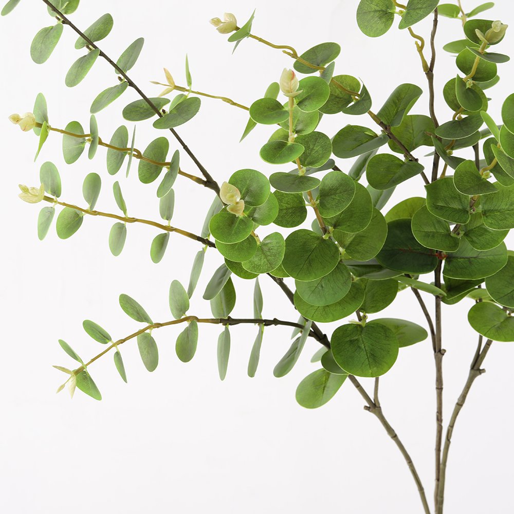 fake eucalyptus factory wholesale custom high quality home outdoor decoration plant preserved eucalyptus