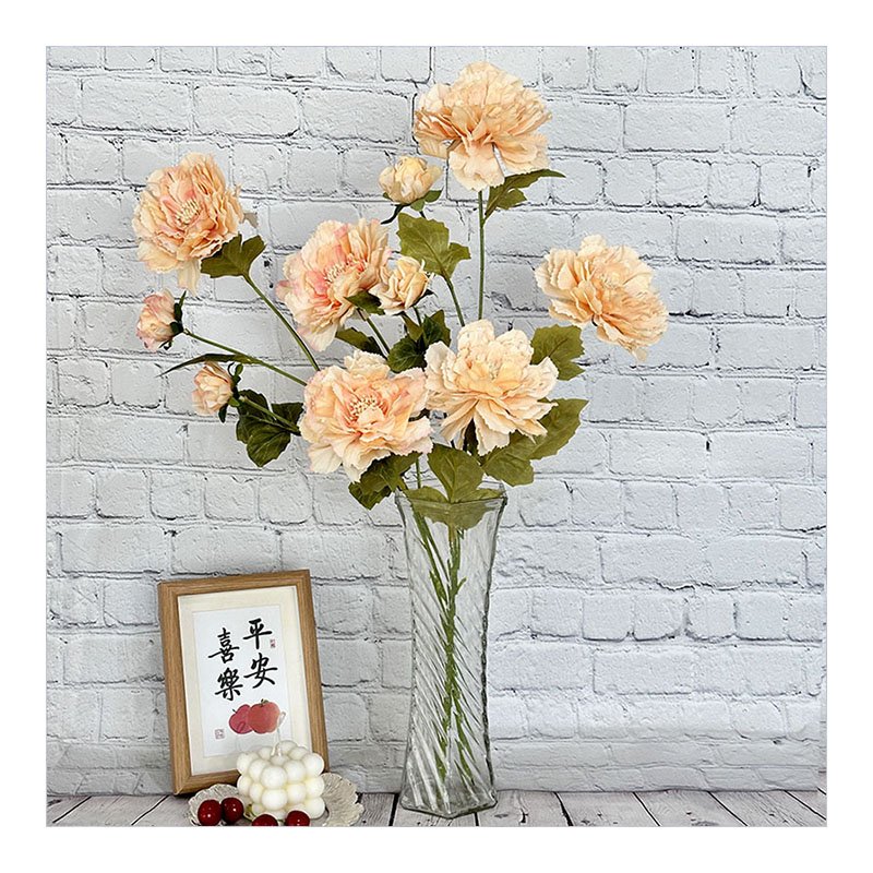 With Wholesale best seller Meichang No.2 Peony artificial silk flower for decor