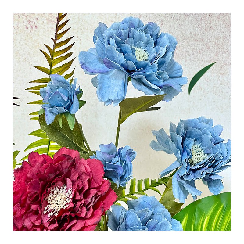 With Wholesale best seller Meichang No.2 Peony artificial silk flower for decor