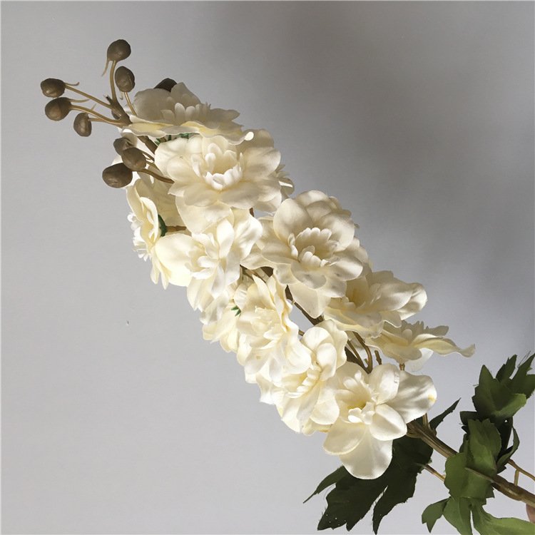 M941 High quality decorative flowers delphinium silk flowers for wedding background decoration