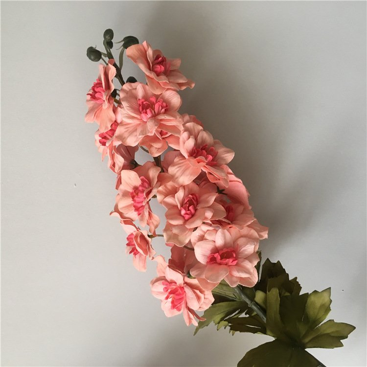 M941 High quality decorative flowers delphinium silk flowers for wedding background decoration