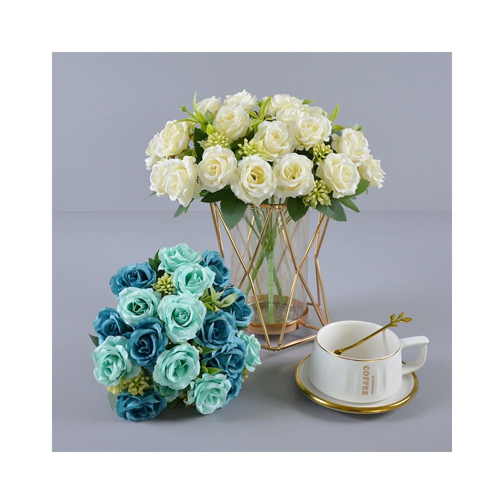 Wholesale Wedding Decoration Silk Artificial Real Touch Roses Flower Artificial Osmanthus Roses Flowers