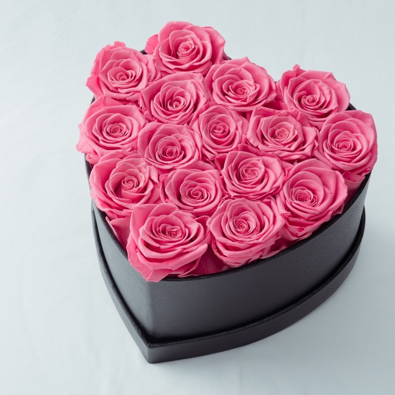 Customize Everlasting Rose Immortal Gift Box Real Eternal Forever Decorative Flower Preserved Roses in Box for christmas day