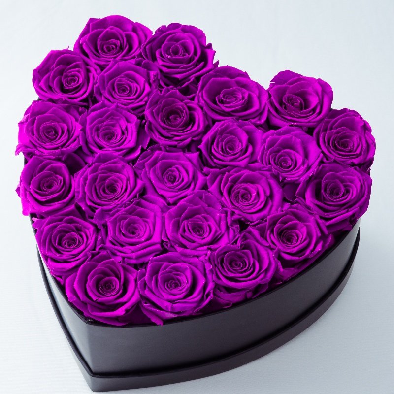 Customize Everlasting Rose Immortal Gift Box Real Eternal Forever Decorative Flower Preserved Roses in Box for christmas day
