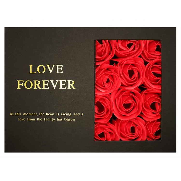 Wholesale Valentines Day Gifts for Women Preserved Rose Flower Gifts Box With Drawer