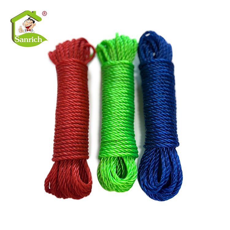 Colorful and Durable Clothes Line Rope Washing Drying Line Outdoor Rope Clothesline
