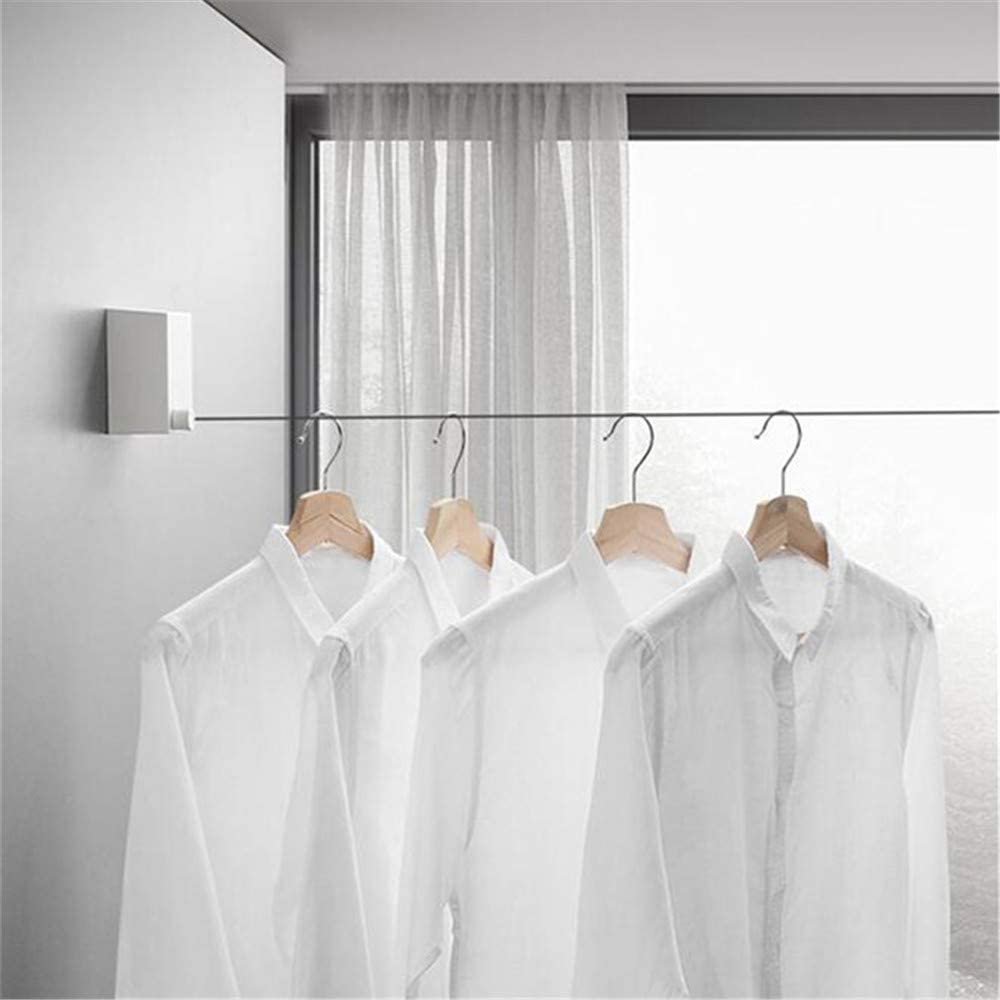 2022 Wholesale Indoor Clothes drying clothesline Punch-Free washing line Stainless Steel Wire clothesline for balcony