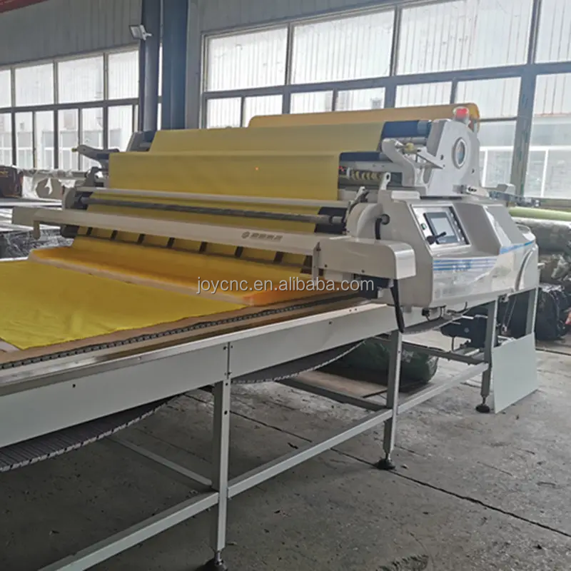 Clothesline Fabric laying machine automatic fabric cloth spreading and cutting machine with garment cutting tables