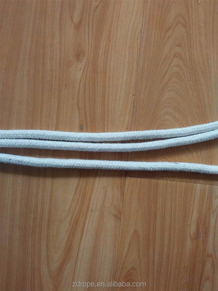 cotton braided rope 8mm cotton sash cord