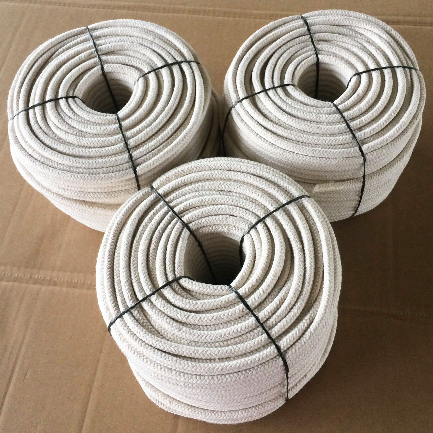 cotton braided rope 8mm cotton sash cord