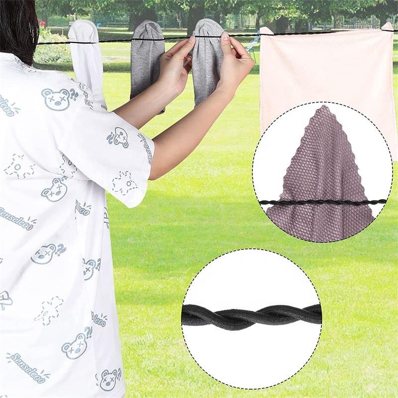 Heavy Duty Clothes Line Outdoor Clothes Hanging Line portable clothes line travel retractable clothesline outdoor