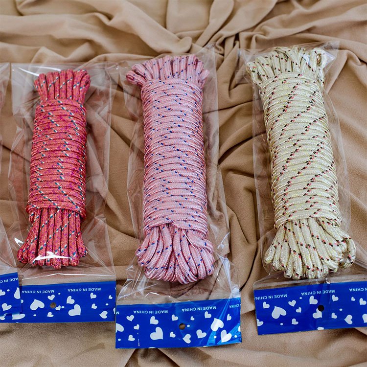 High Durable Polyester Color Nylon Material Rope Outdoor, hunting, fishing,clothesline