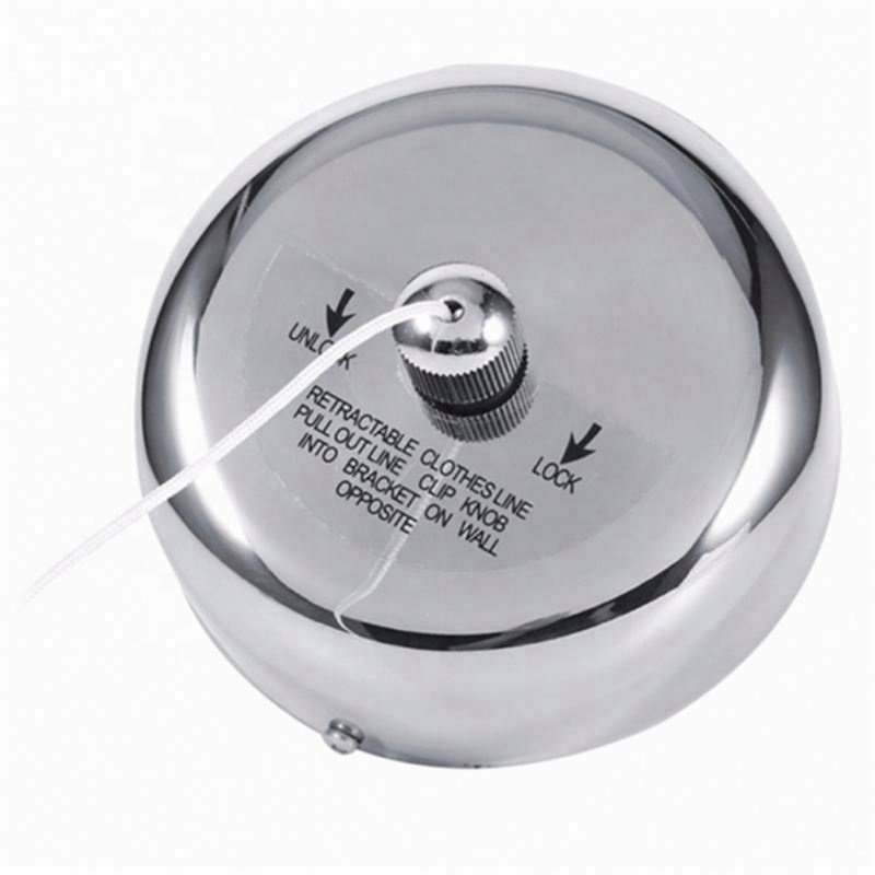 Portable Stainless Steel Retractable Clothesline Indoor Outdoor Laundry Hanger Clothes Dryer Organiser Clothes Drying Rack Rope