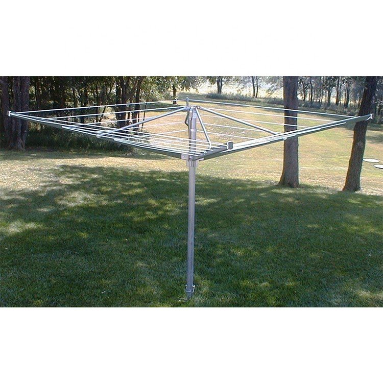 Outdoor Umbrella Shape Clothes Dryer Clothes Airer Sunshine Clothesline Rotary Clothes Dryer