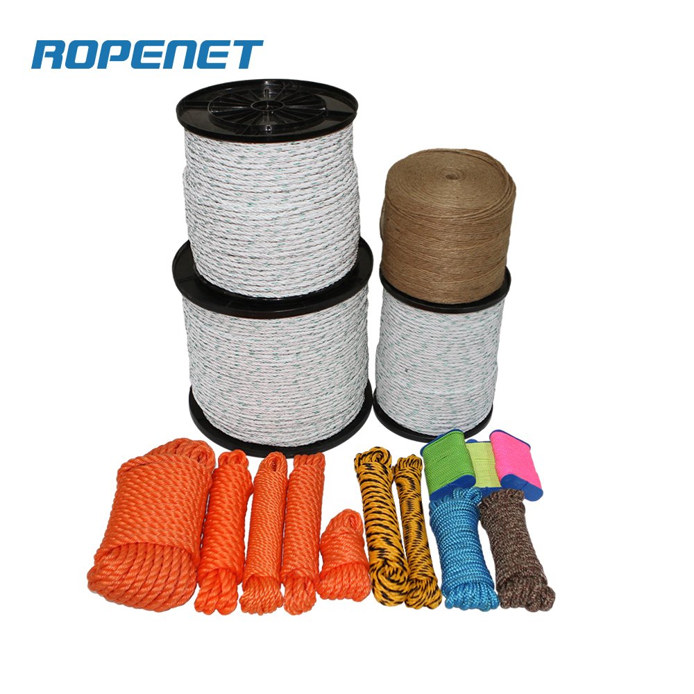 Polypropylene Rope Sollid Braided Poly Rope for Multiple Usages Clothesline