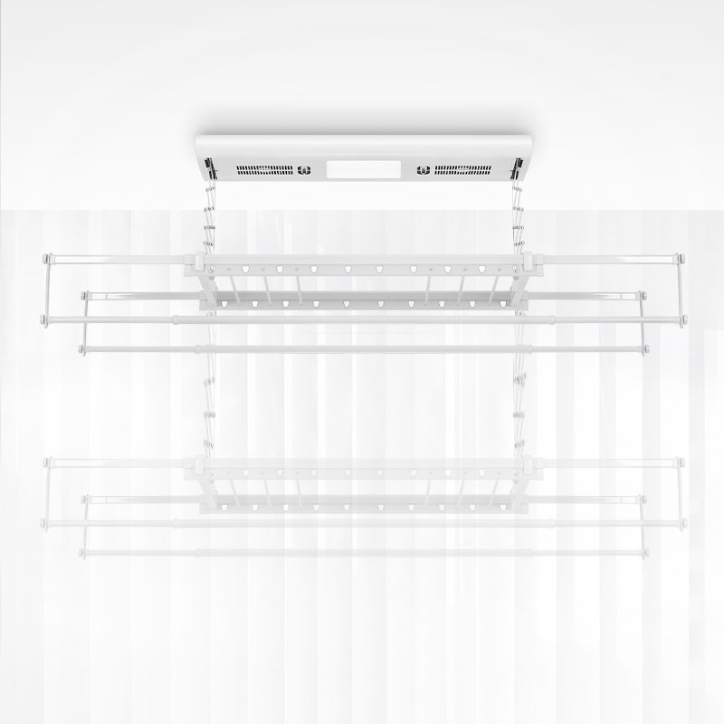 Automatic Clothes Drying Rack Electric Ceiling Clothes Drying Rack High Quality Uv Clothes Dryer Smart Metal Drying Dryer