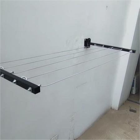 Retractable Folding Clotheslines Reinforced Metal Folding Clothesline