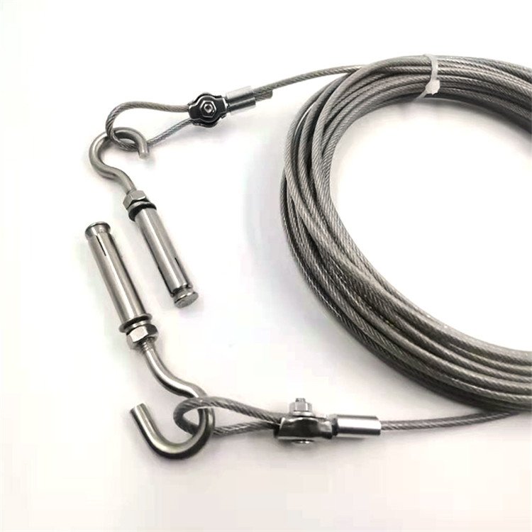 High Quality retractable camping clothesline wire rope washing line