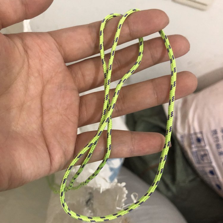 100m/pack 2mm Paracord One Stand Cores Tent Rope Paracorde Cord For Jewelry Making Keychain EDC Tool Rope Wholesale