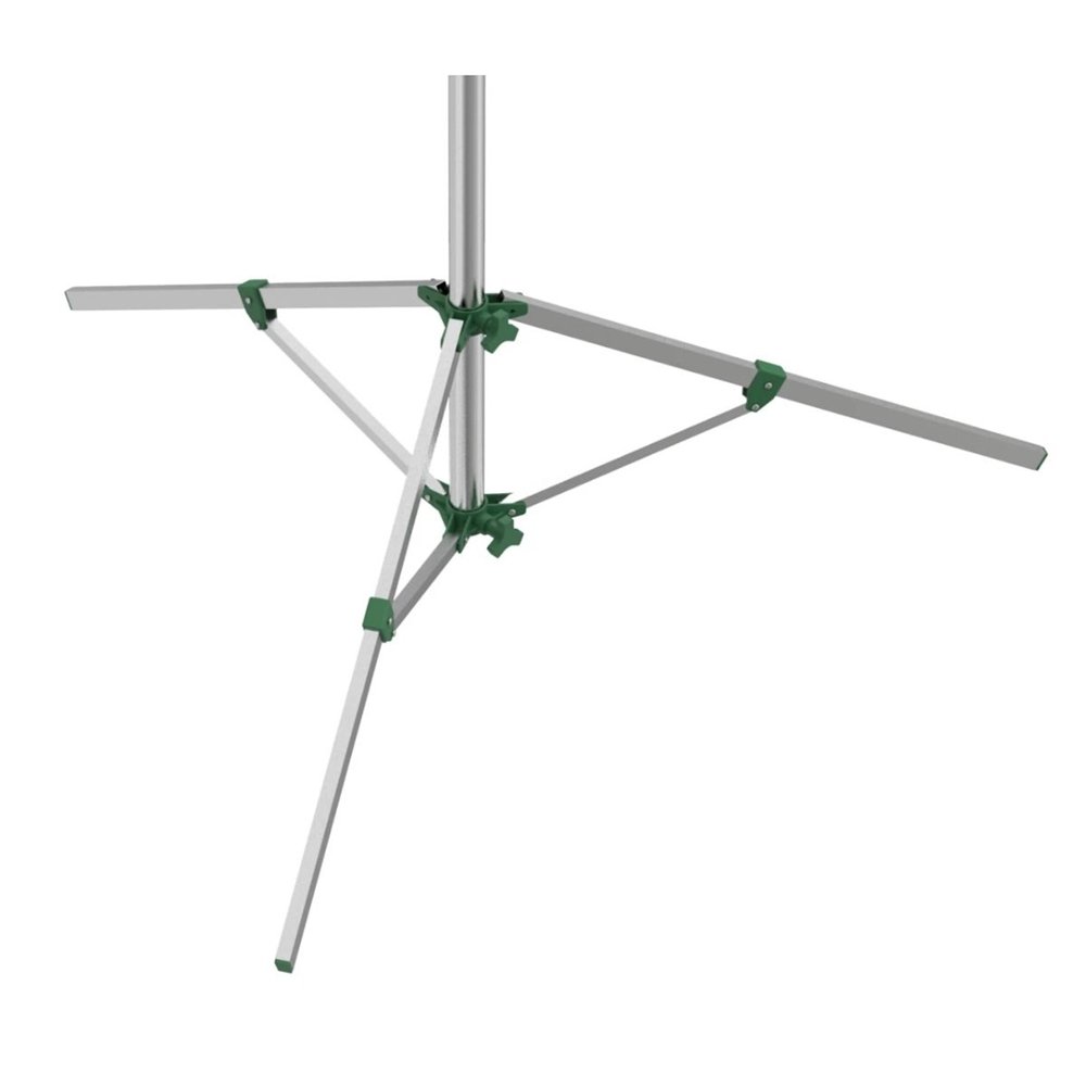 New Design 30M 3 Arms Aluminum Drying Umbrella Type With Feet Cloth Hanger Stand Clothes Airer Rack
