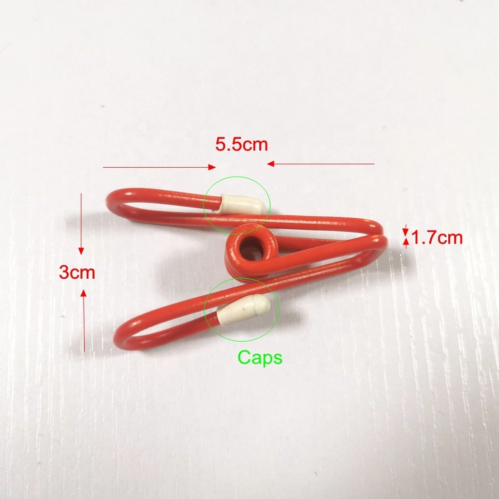 Stock 4 color Clothesline Utility Clips clothes pin clothes peg For Daily Life