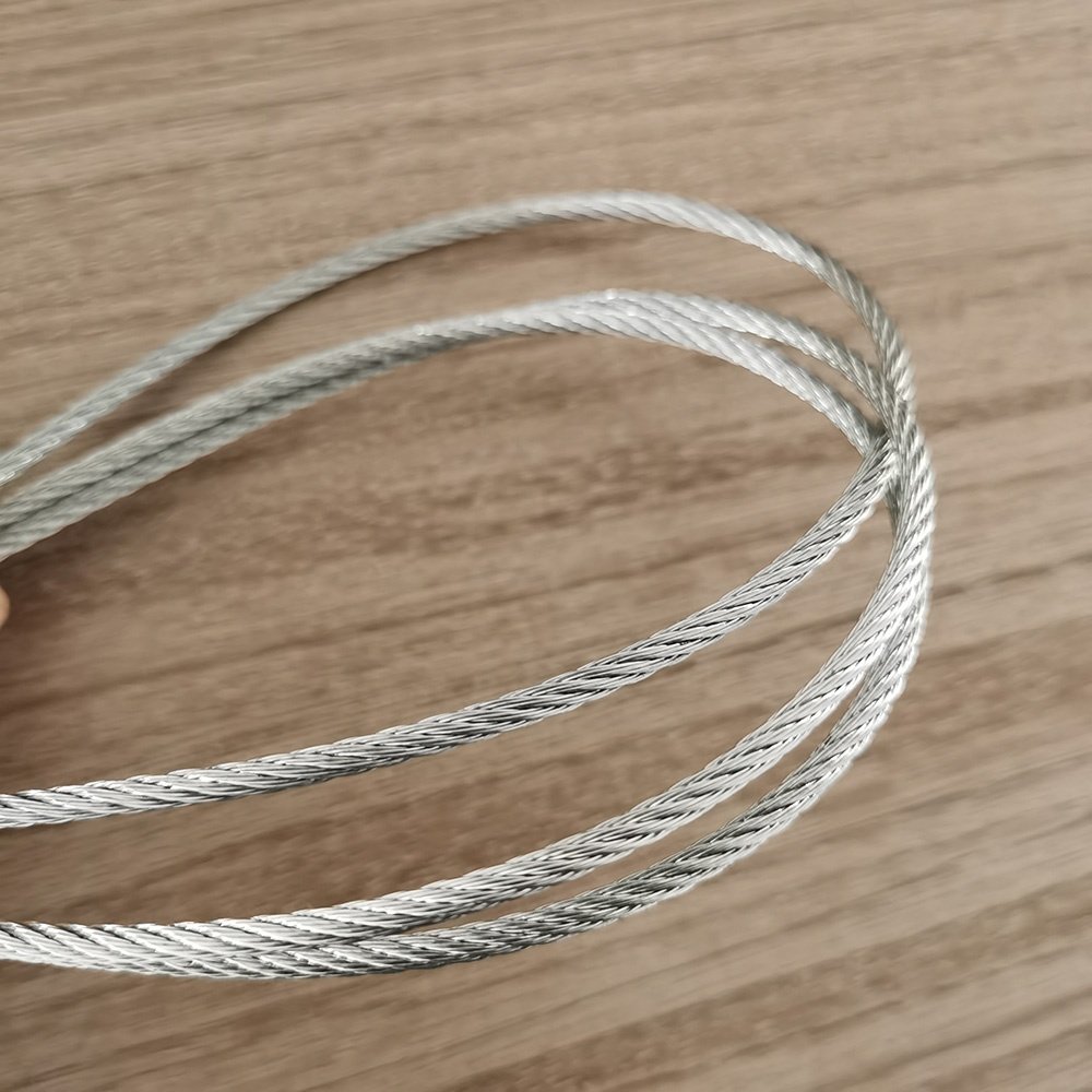 outside laundry drying clothesline steel cable high tensile strength