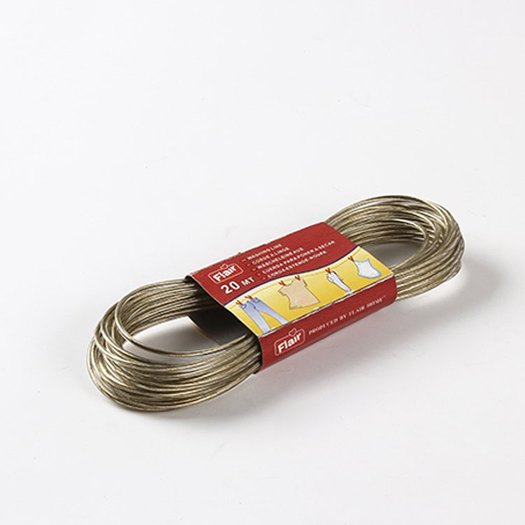 20m clothes hanging line rope/householder wall portable retractable best indoor outdoor clothesline