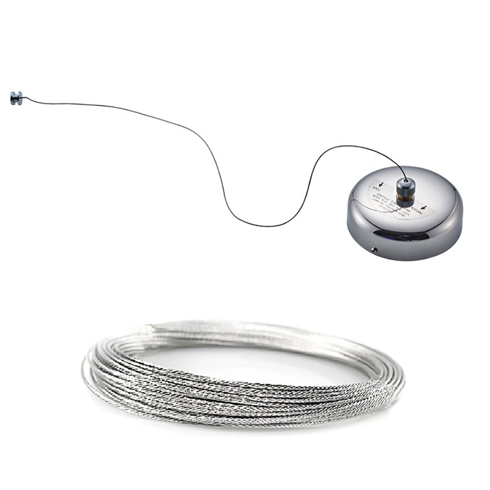 Telescopic Stainless String Wall Hanging Clothesline Hotel Retractable Clothes Dryer Hanger Hanging Clothes Line