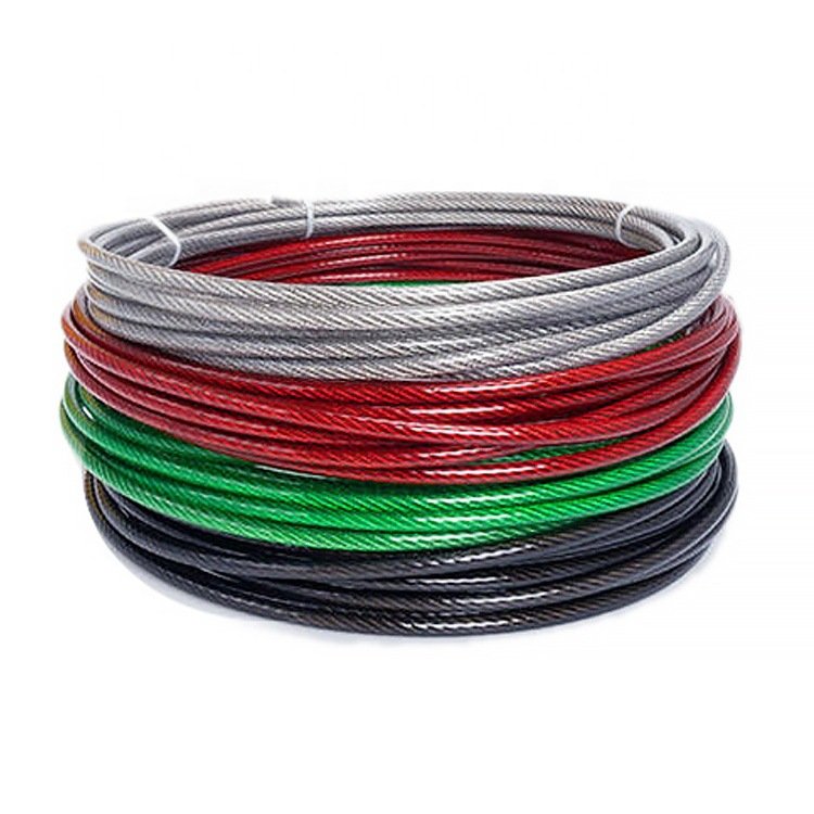 Pvc Coated Steel Wire Rope For Jump Rope Skipping Wholesale Manufacturers Sports Training Rope