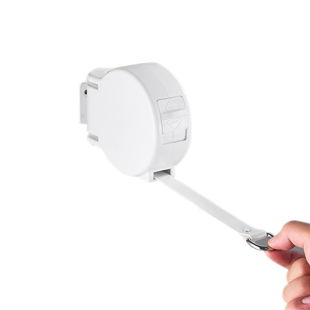 Retractable Washing Lines Heavy Duty Clothes Line Retractable Clothesline Rope for Indoor Outdoor Laundry Drying