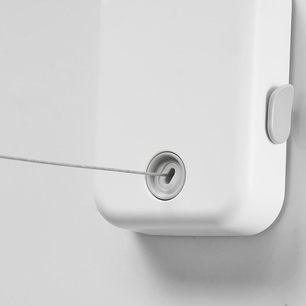 Fapully Indoor/outdoor Abs Square Portable Retractable Adjustable Clothesline Single Rectangle Clothes Rack Tendedero 3 En 1