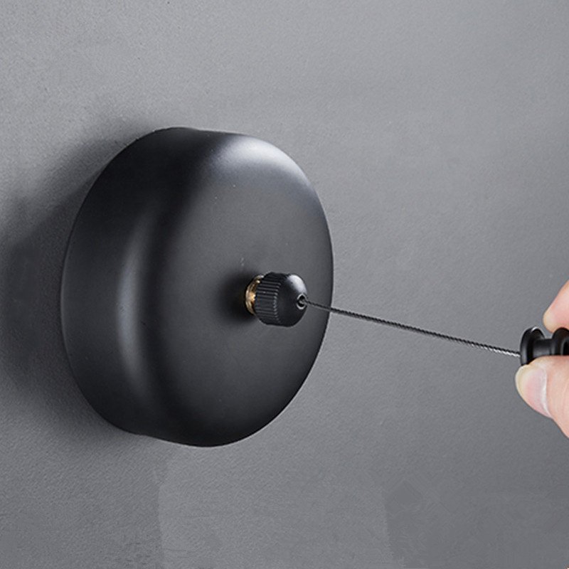 Single Durable Stainless Steel Clothesline Drying Retractable Clothes Line