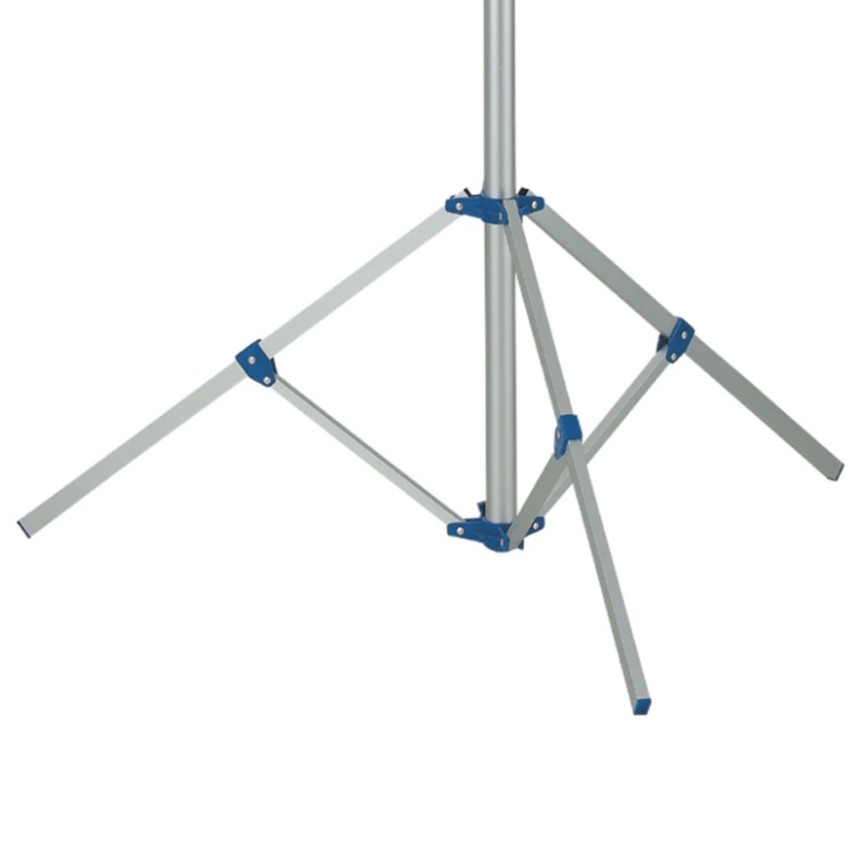 WIREKING 30M 3 Arms Aluminum Foldable Clothes Adjustable Laundry Racks Rotary Outdoor Umbrella Drying Rack