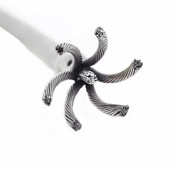 Transparent Clothesline Diameter 1mm 1.2mm 1.5mm 2mm 3mm PVC Coated Flexible Steel Wire Rope Soft Cable