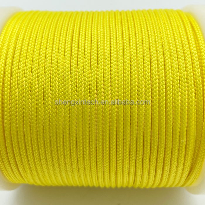 High Strength UHMWPE fiber cord for Outdoor Camping Lanyard Rope, Campsite Clothesline Hanger, Windproof Hang Cord