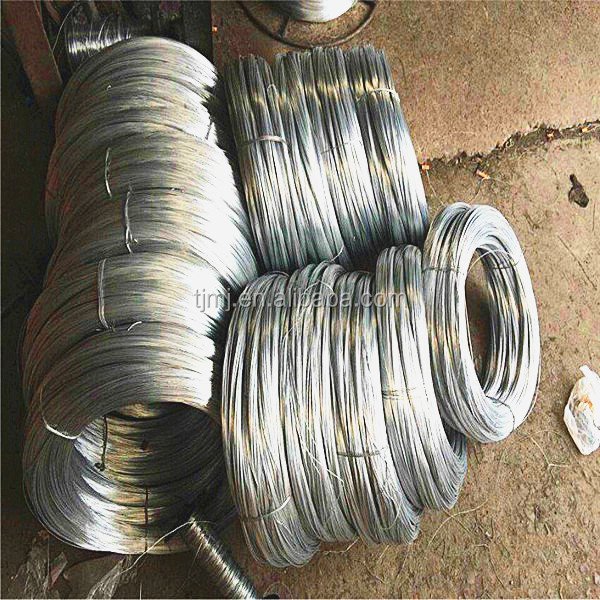 Rough and hard galvanized steel wire hot dip or electric galvanized steel wire rope Gi line iron factory manual clothesline