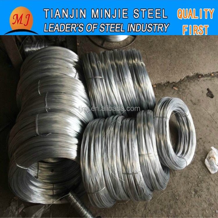 Rough and hard galvanized steel wire hot dip or electric galvanized steel wire rope Gi line iron factory manual clothesline