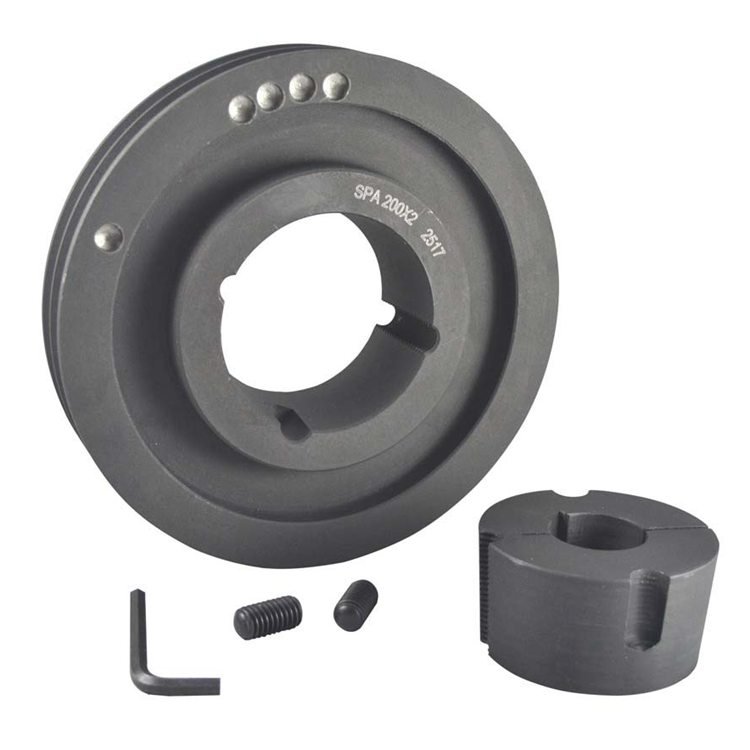 European Standard large qd bushing v belt pulley and 18 inch v belt pulley