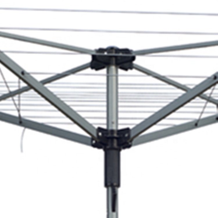 Factory Direct 40M 4 Arms Umbrella Shape Retractable Laundry Rack Wanshing Line Dryer Clothesline