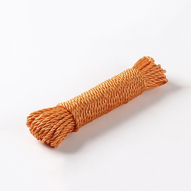 plastic washing line rope/ clothesline rope/hanging cloth rope for clothes