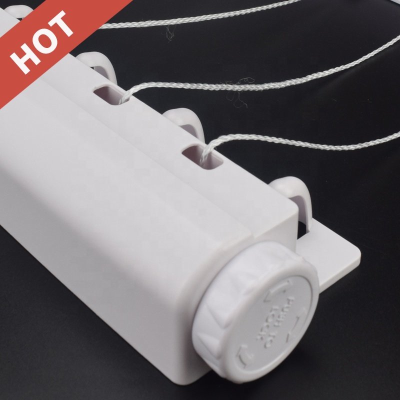 Wall mounted 5 Line Indoor Outdoor Laundry Retractable Clothesline