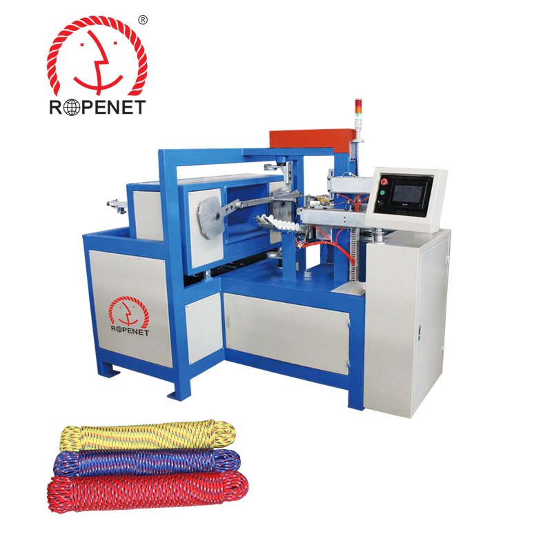 Semi-automatic rope hank winder braided clothesline winding hank machine