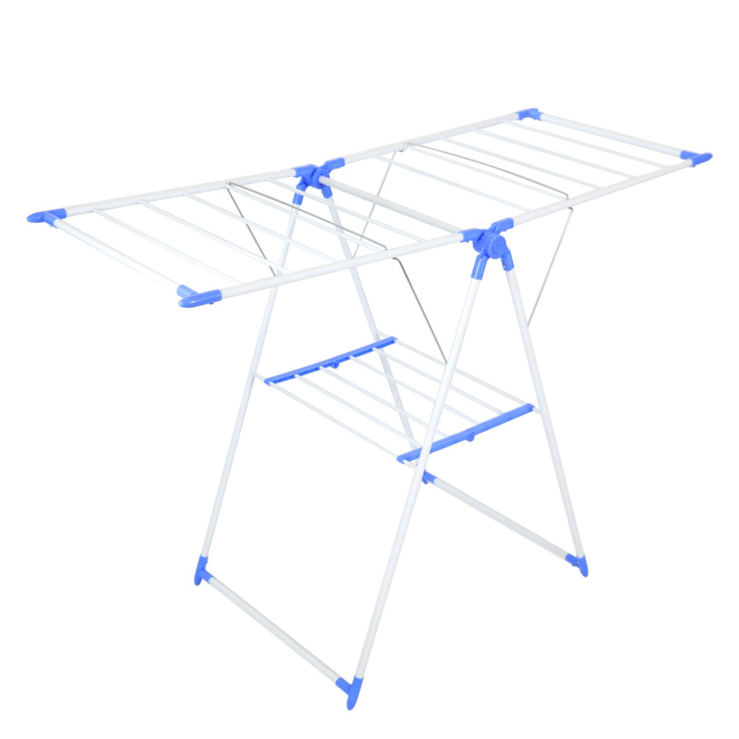 Gullwing Space-saving Laundry Hangers For Pants Dryer Rack Hot Sale Stainless Steel Foldable Cloth Metal Living Room