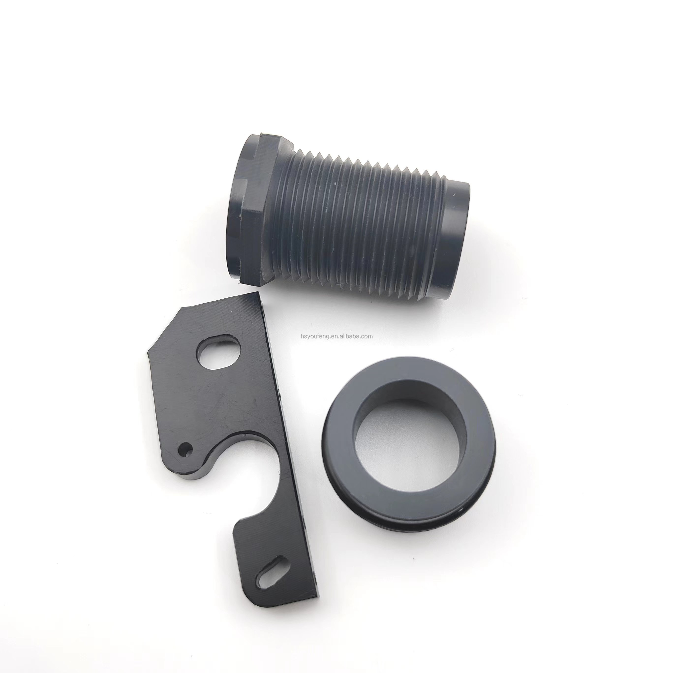 CNC machining pully wheels wear resistance pom plastic clothesline pulley for sale